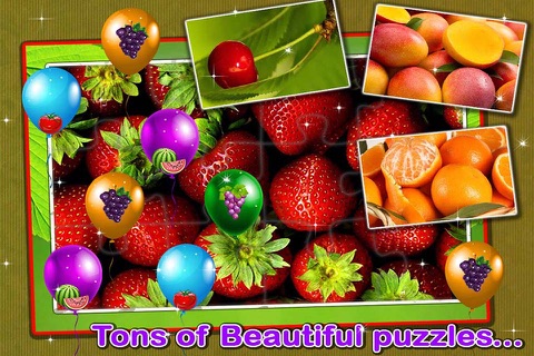Fruits Jigsaw Puzzle - Kids Puzzle Fun screenshot 4