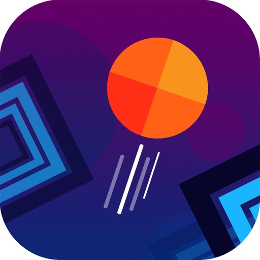 Orange Circle Maze Escape iOS App
