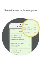 WeJoin: easily plan hangouts screenshot #3 for iPhone