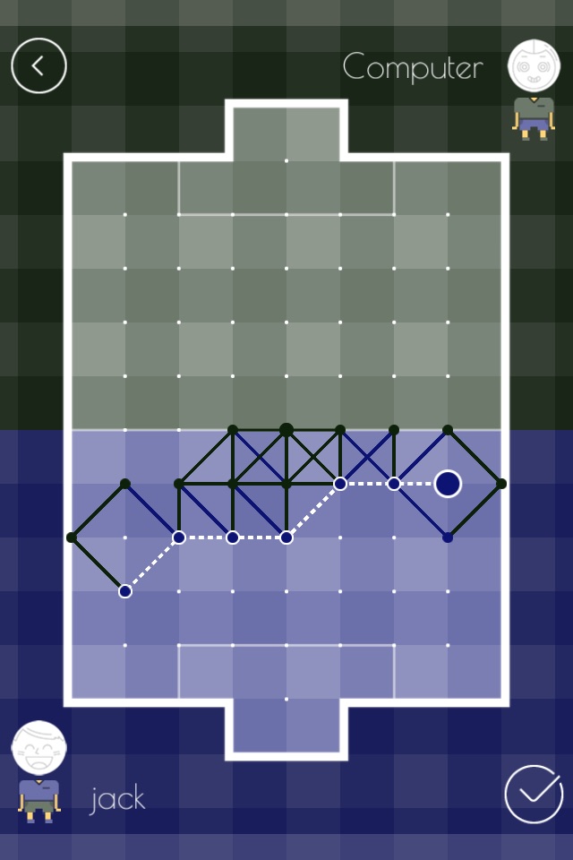 Paper Soccer X Free - Multiplayer Online Game screenshot 2