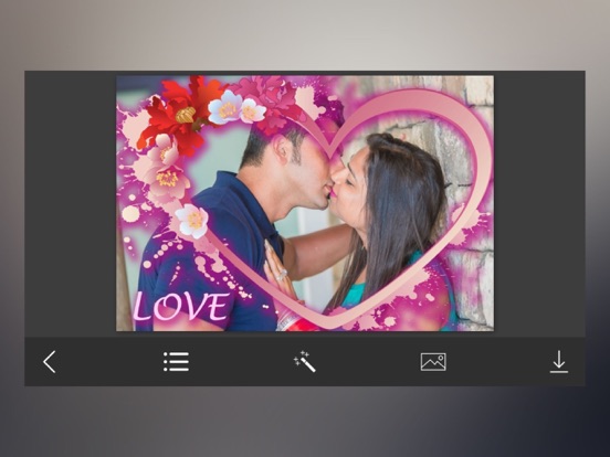 Screenshot #5 pour Love You Forever Photo Frames - Instant Frame Maker & Photo Editor