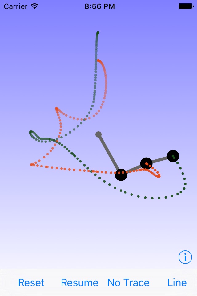 Triple Pendulum screenshot 2