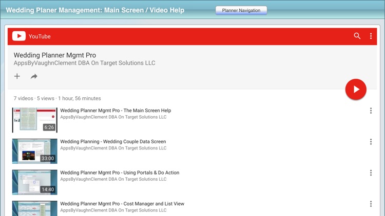 Wedding Planner Mgmt Pro