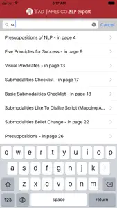 NLP Expert screenshot #2 for iPhone