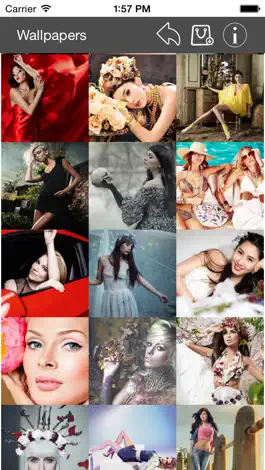 Game screenshot Wallpapers Collection Beautiful Girls Edition apk