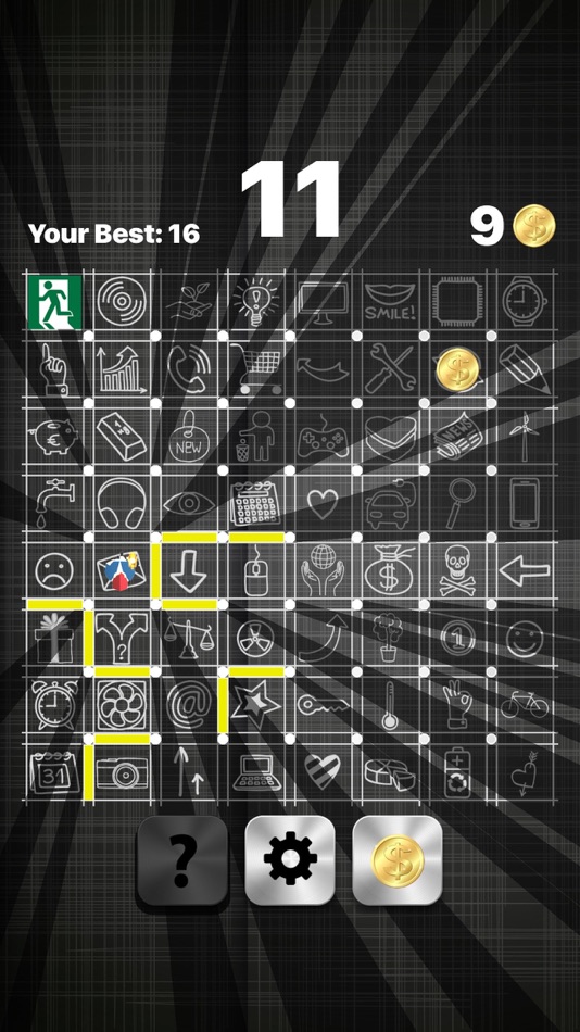 #3. Invisible Maze - find the way to exit! (iOS) By: Quantis,Inc.