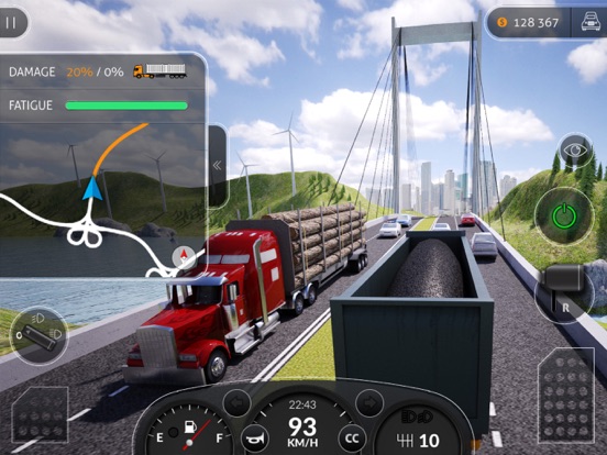 Truck Simulator PRO 2016 iPad app afbeelding 2
