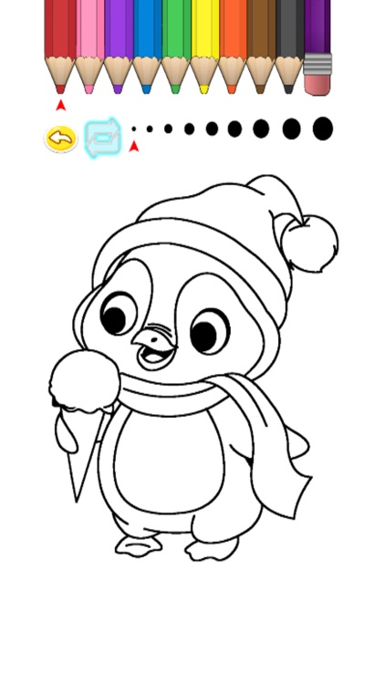 Kids Coloring Book - Cute Cartoon Kuraka screenshot-4