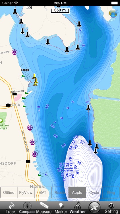 Lake : Chiemsee HD - GPS Map Navigator screenshot-3