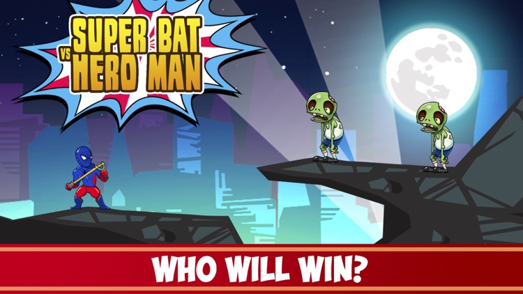 Super Bat vs Hero Man