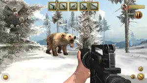 Winter Hunter Simulator 2016 screenshot #2 for iPhone