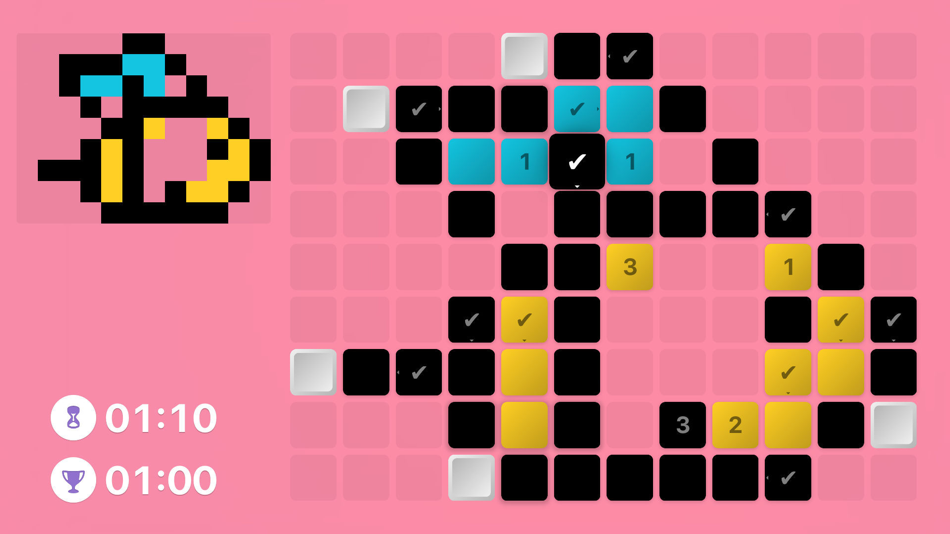 #2. Imagers - The Pixel Art Puzzle Game (iOS) 由: Hydra Softworks