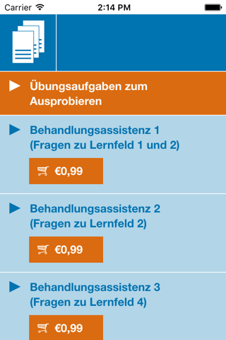 Prüfung ZFA screenshot 3