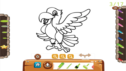 Screenshot #2 pour Cotes Koloring animaux Zoo livre Fourrure enfants Andes Preshol Toddler Gamez Freya