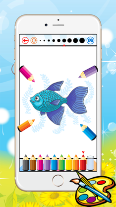Animal Coloring Book - Drawing for kid free game, Paint and color games HD for good kid screenshot 4