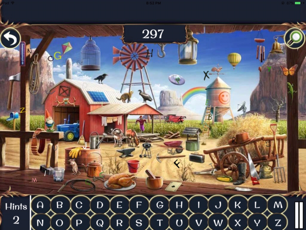 Free Hidden Alphabets:Find Hidden Objects Games screenshot 10