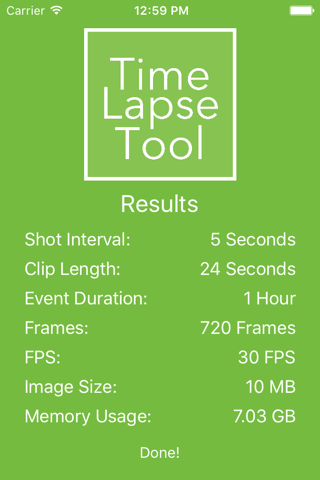 TimeLapse Tool screenshot 3