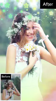 bokeh photo editor – colorful light camera effects iphone screenshot 1