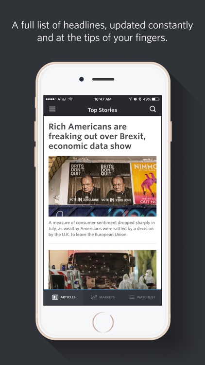 MarketWatch - Financial news + stock market data