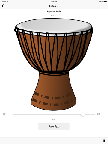Screenshot #4 pour Dance Tabla : Free Belly Dancer Music and Real Percussion Drumming App