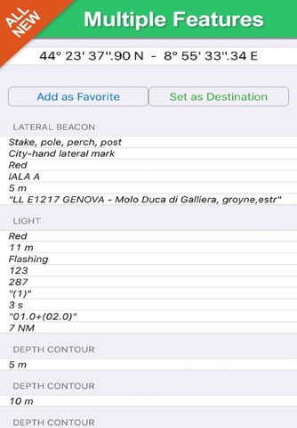 Ligurian Sea Cetacean Chart HD screenshot 3