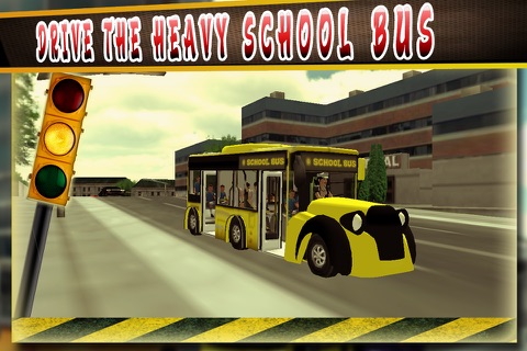 School Bus Drive Simulator screenshot 2