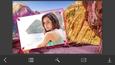 Scenery Photo Frames - Creative Frames for your photo iPhone screenshot 4 - Photo & Video app
