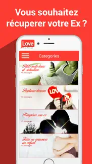 love sms - idée de message romantique d'amour secret iphone screenshot 2