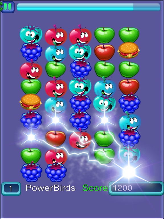 Screenshot #4 pour fruit fun jeu de puzzle jeux d'adresse meilleur match de trois