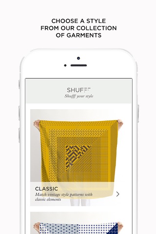 SHUFFF - Design your very own custom-made luxury scarf screenshot 2