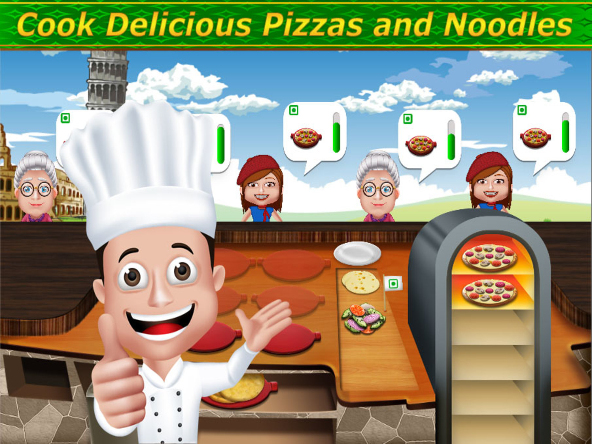 Cooking Chef Rescue Kitchen Master - Restaurant Management Fever for boys & girls