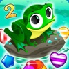 Nibbler Frog 2 - Gummy Candy Match 3 Puzzle, Free Sweet Games For Kids