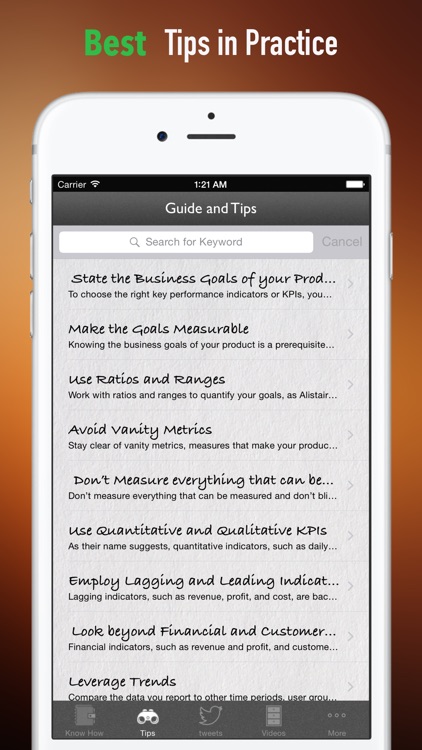 KPI(Key Performance Indicator) 101:Scaling Up and Companies Management screenshot-3