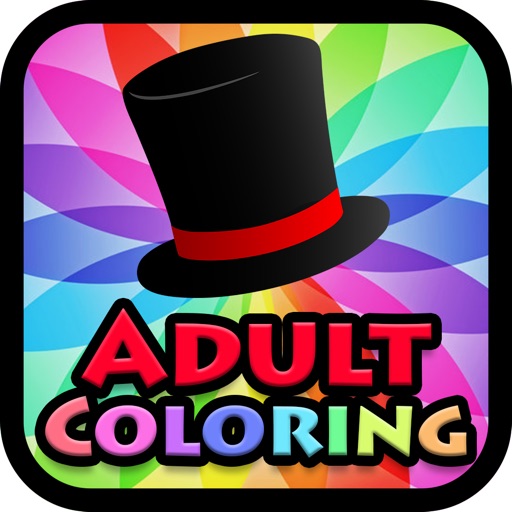 Adult Coloring Book Pattern Icon