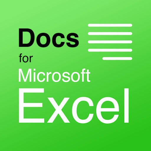 Full Docs - Microsoft Office Excel Edition for MS 365 Mobile Pro ™ icon