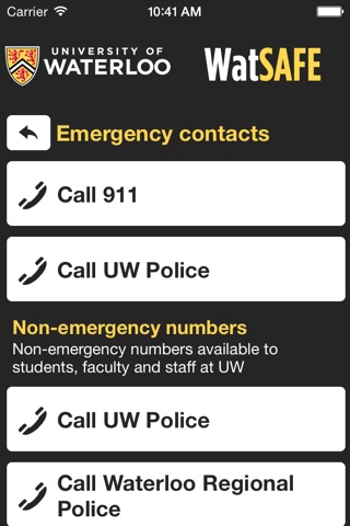 WatSAFE screenshot 3