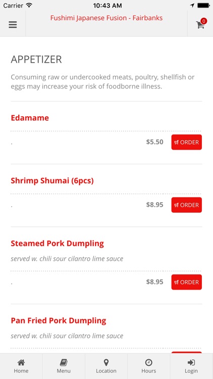 Fushimi Japanese Fusion - Fairbanks Online Ordering