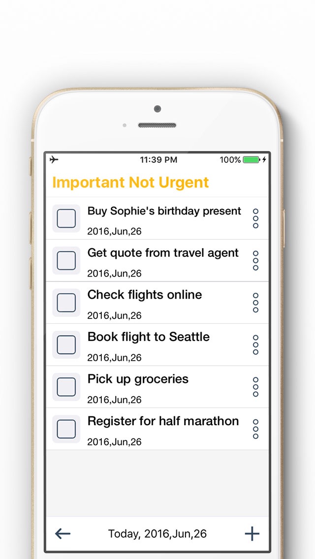 Screenshot #2 pour To Do Matrix - Priority Tasks