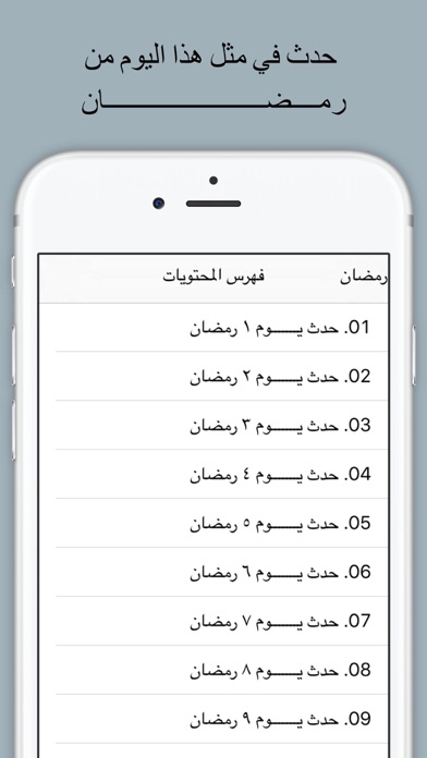 Screenshot #2 pour حدث في مثل هذا اليوم من رمضان