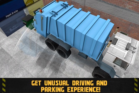 City Garbage Truck Driving Simulator 3D Full screenshot 4