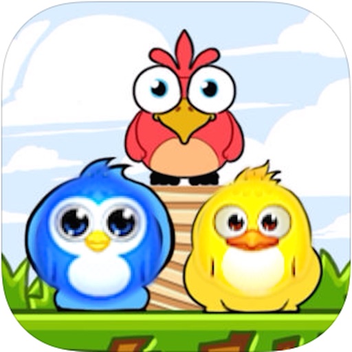 Bird Crush Puzzle Splash: free bubble jelly birds match 3 games icon