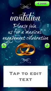 Invitation Card Designer – Beautiful eCards Collection for Birthday, Party and Wedding.s screenshot #3 for iPhone