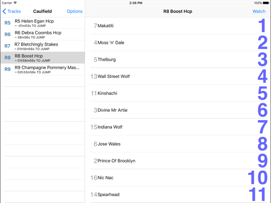 Screenshot #6 pour The Hot Tip - Horse, Harness & Greyhound Racing