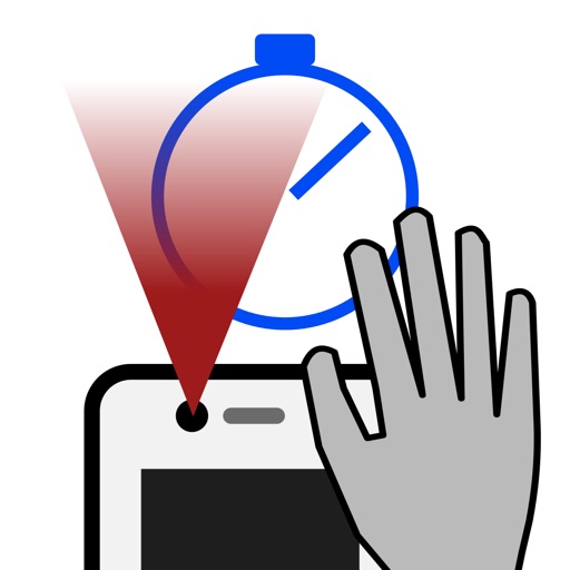 Hands-free Stopwatch: use hand gestures to control timer for swimming and kitchen icon