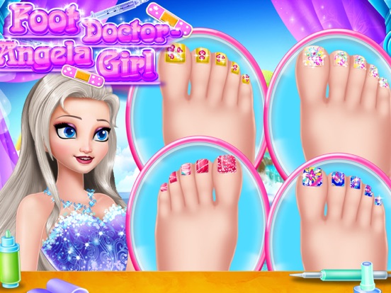 Screenshot #4 pour Pied Docteur - Angela Princesse -Fille Nail