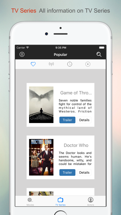 Screenshot #3 pour Moviepedia - Discover Movies, TV Seasons, Reviews and Trailers