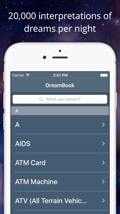 Dreambook - book of dream interpretations (free)