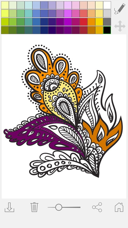 Paint & color mandalas Coloring book for - Premium
