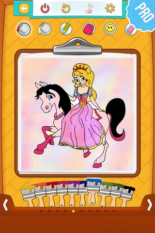 Princess Coloring Games for Kids - Colouring Book for Girls PRO screenshot 3