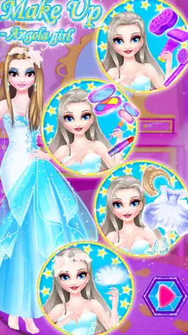 Game screenshot Салон макияжа принцесса Одеват hack
